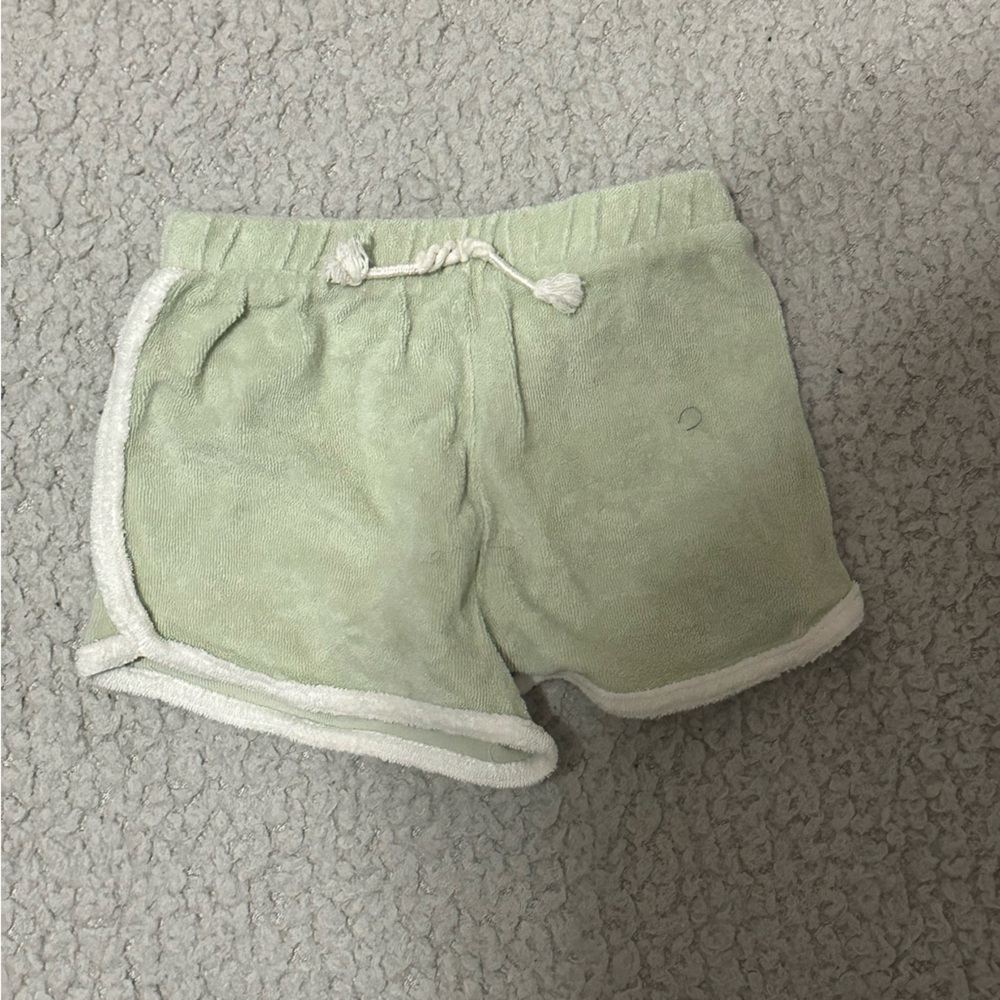 Mint Green Athletic Women's Shorts